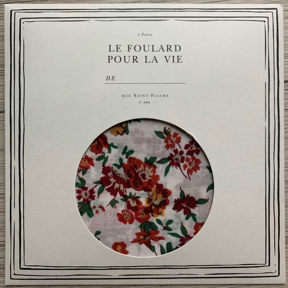 Sezane Le Foulard Pour La Vie Scarf